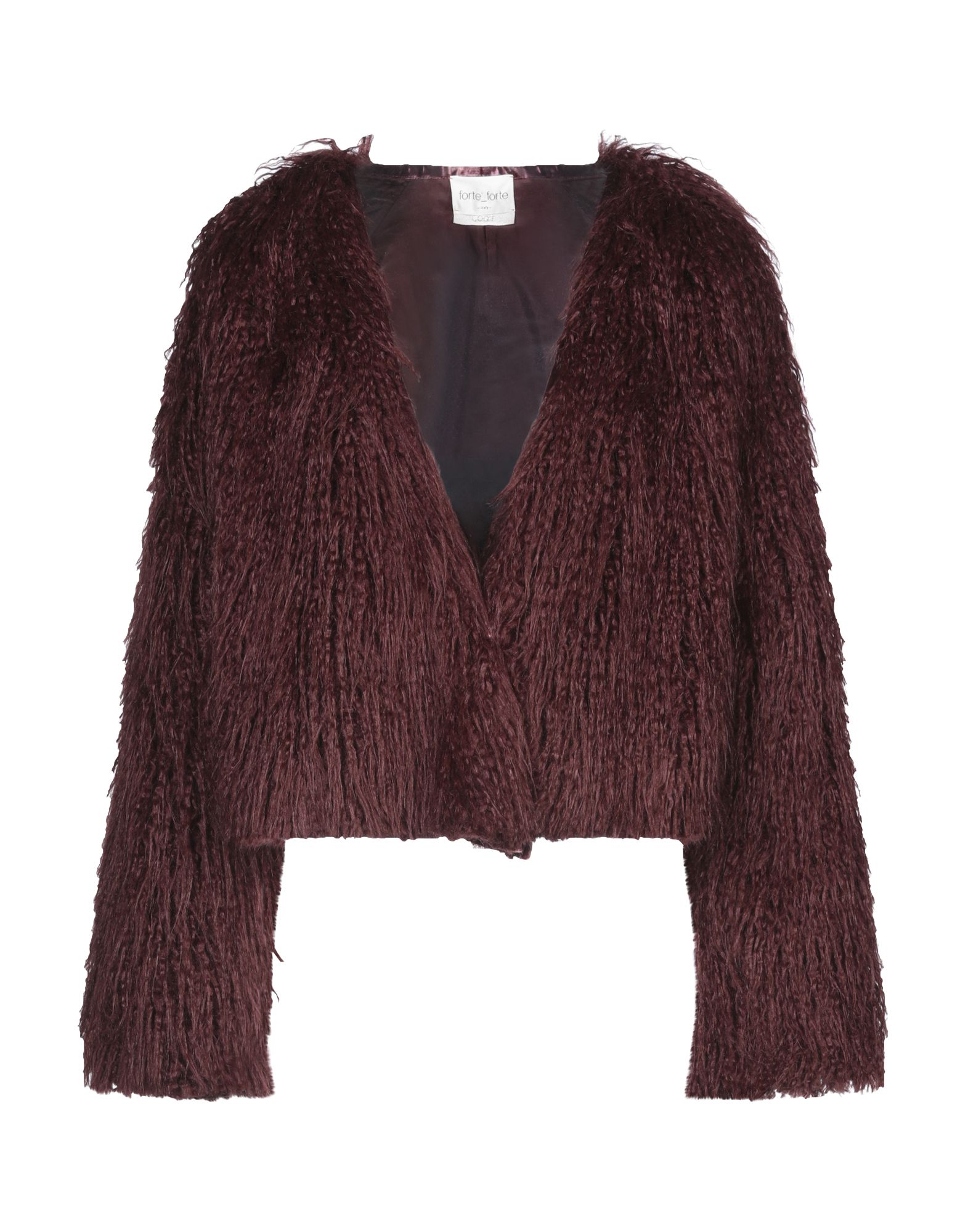 FORTE_FORTE Shearling- & Kunstfell Damen Bordeaux von FORTE_FORTE