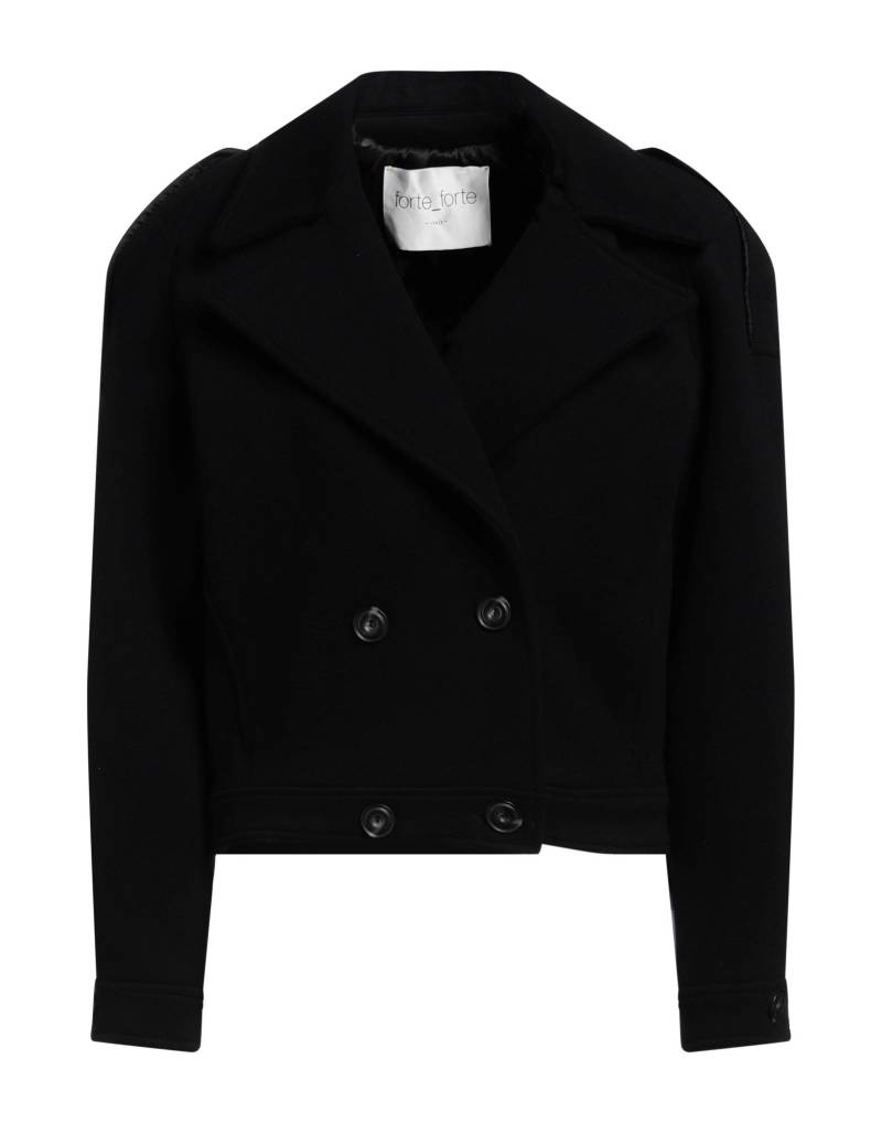 FORTE_FORTE Mantel Damen Schwarz von FORTE_FORTE
