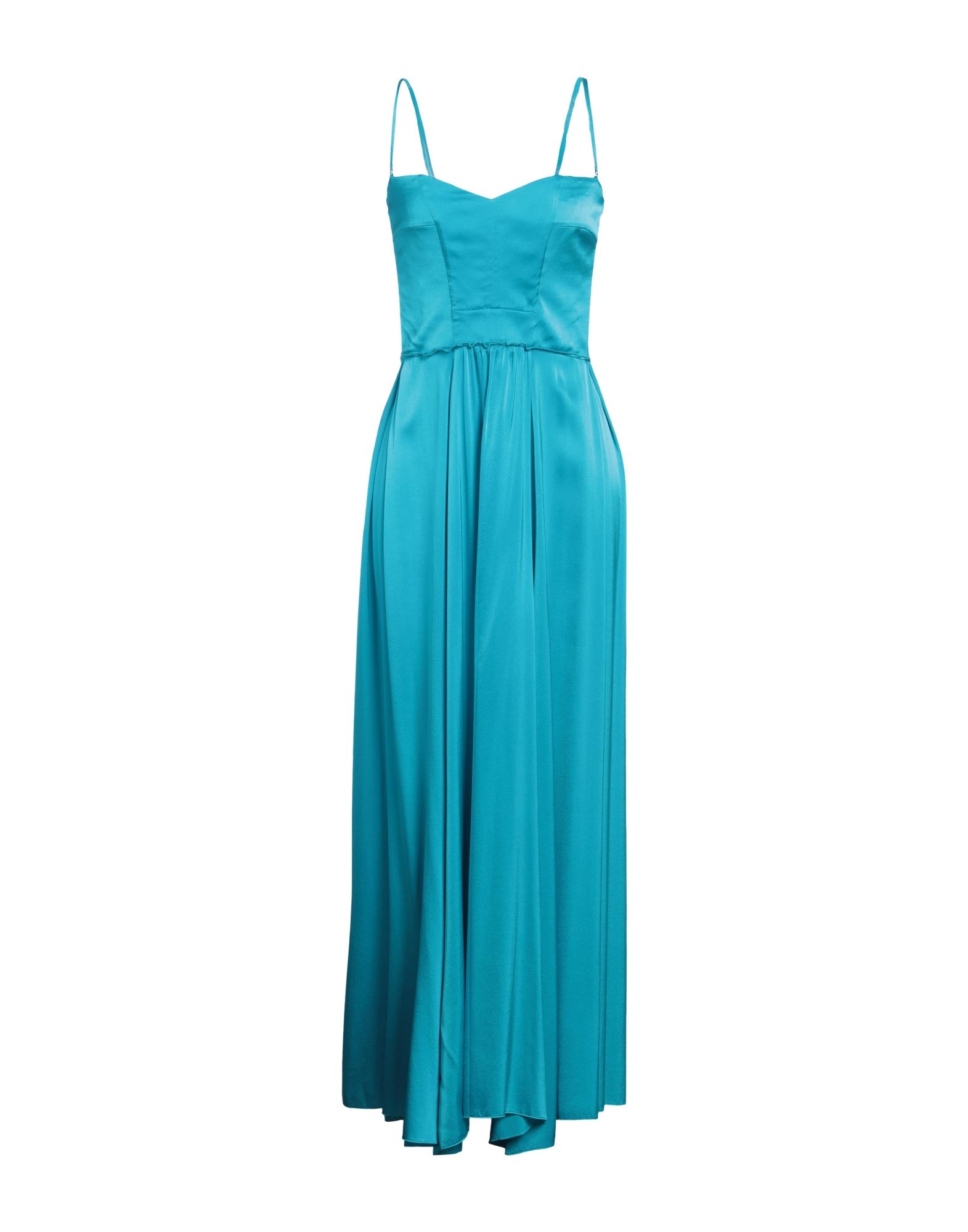 FORTE_FORTE Maxi-kleid Damen Azurblau FORTE_FORTE Maxi-kleid Damen Azurblau von FORTE_FORTE