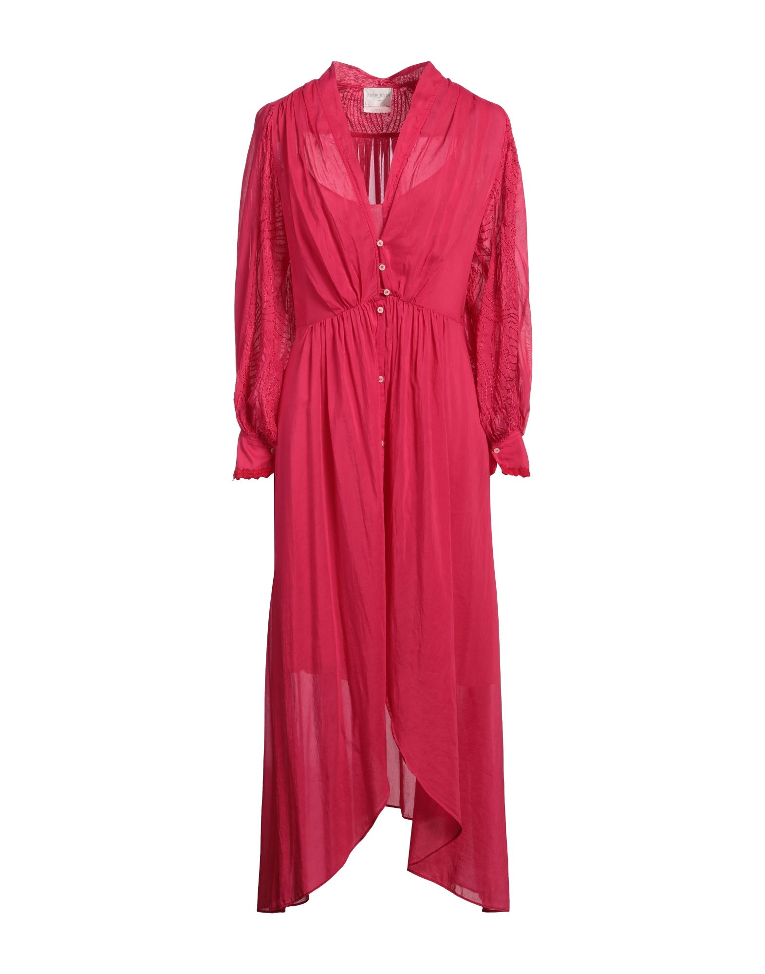 FORTE_FORTE Maxi-kleid Damen Fuchsia FORTE_FORTE Maxi-kleid Damen Fuchsia von FORTE_FORTE