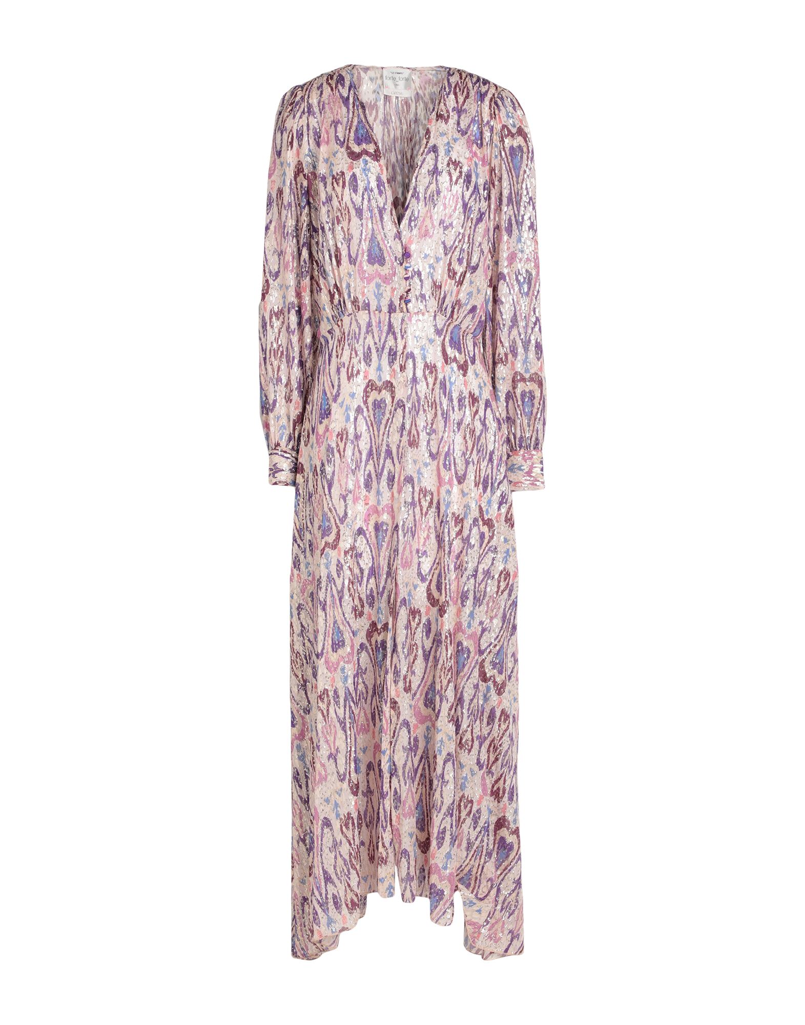 FORTE_FORTE Maxi-kleid Damen Violett von FORTE_FORTE