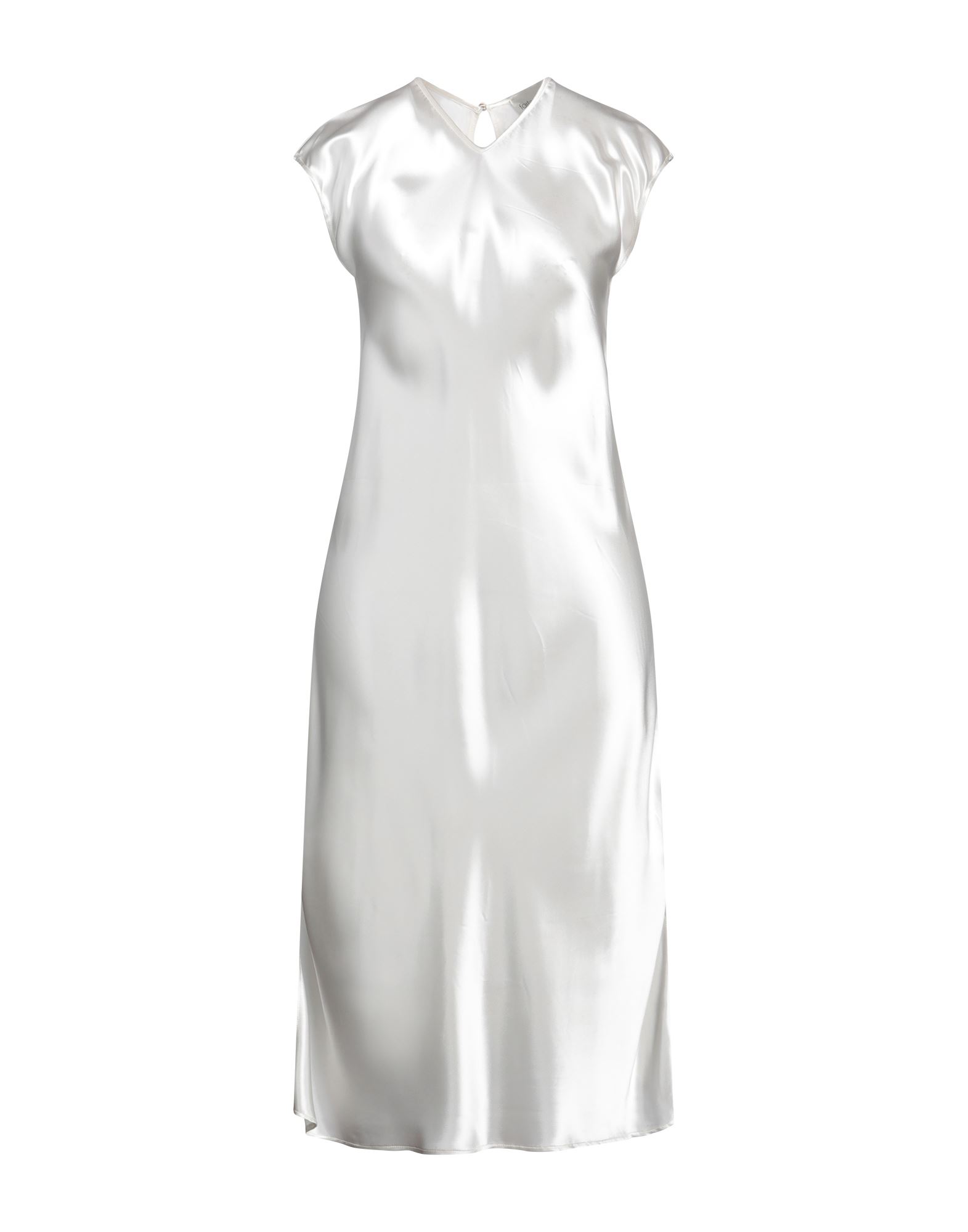 FORTE_FORTE Midi-kleid Damen Elfenbein FORTE_FORTE Midi-kleid Damen Elfenbein von FORTE_FORTE
