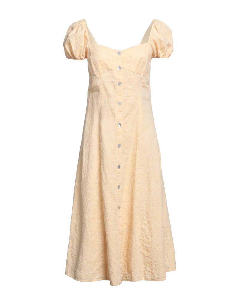 FORTE_FORTE Midi-kleid Damen Gelb von FORTE_FORTE
