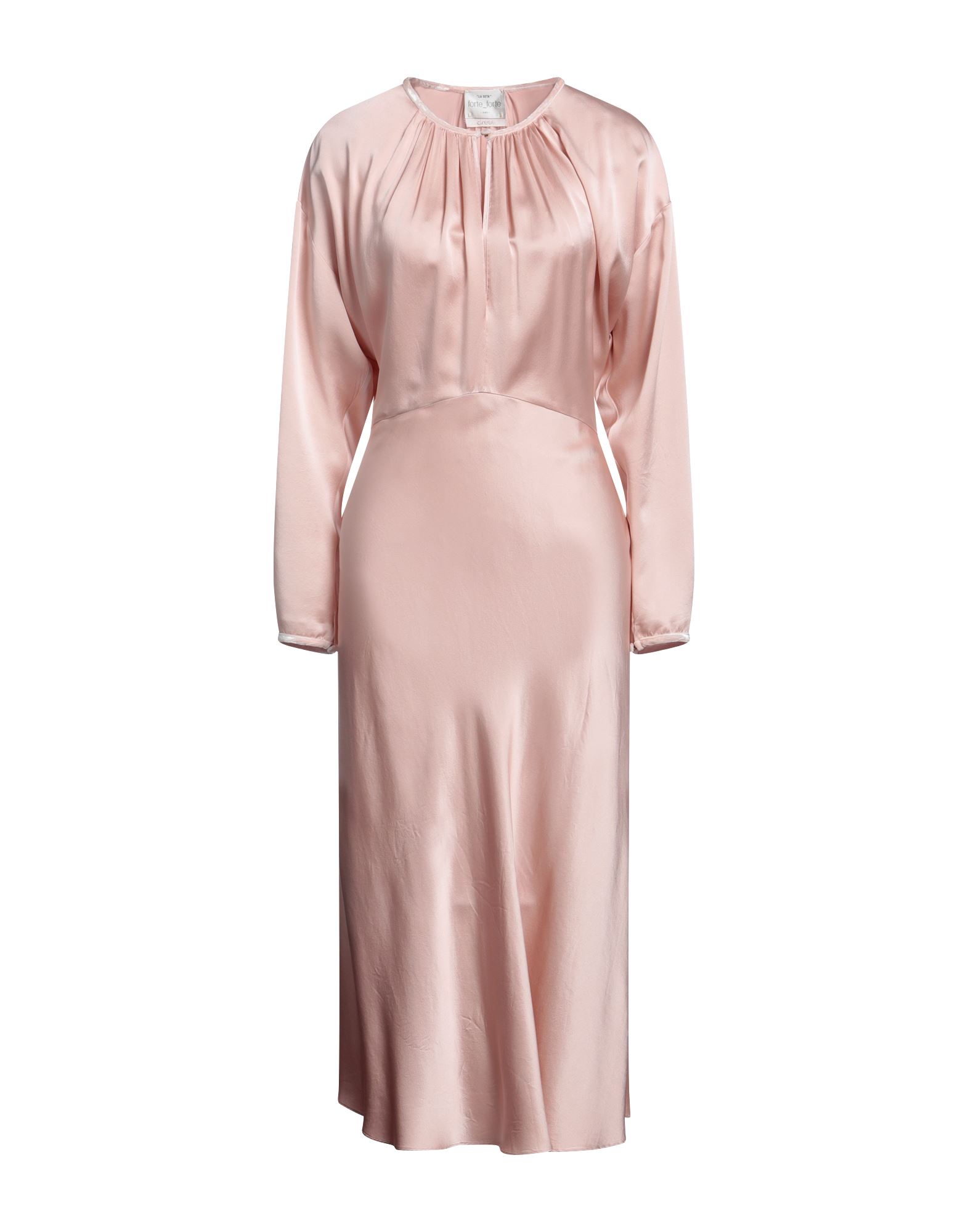 FORTE_FORTE Midi-kleid Damen Hellrosa von FORTE_FORTE