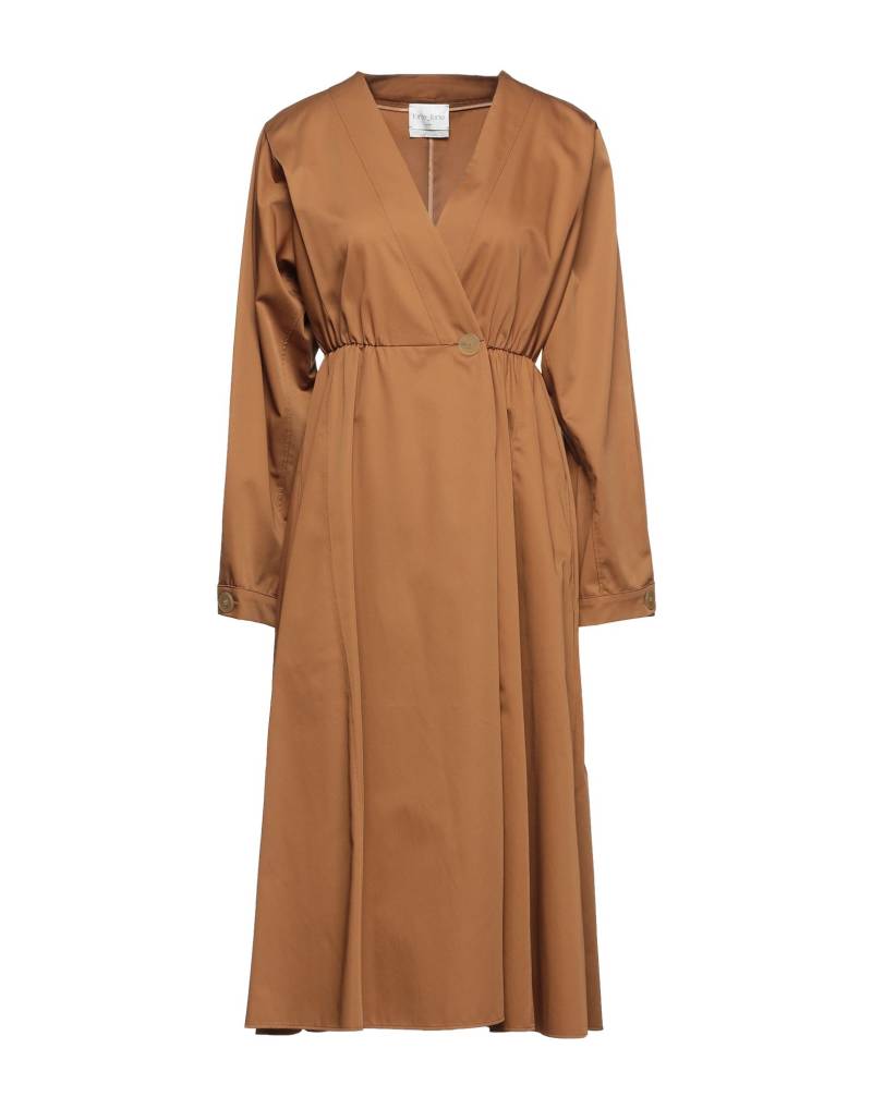 FORTE_FORTE Midi-kleid Damen Khaki von FORTE_FORTE