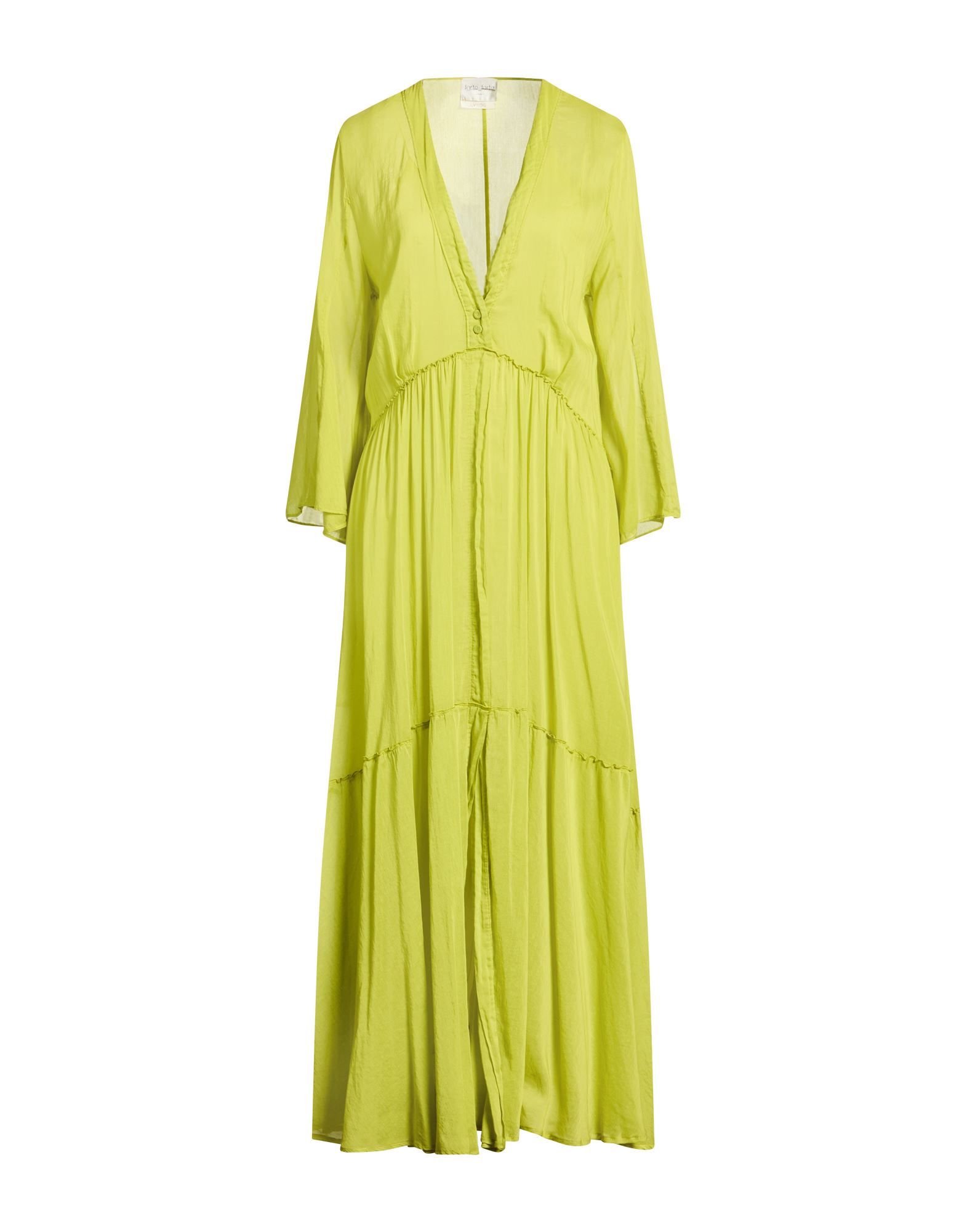 FORTE_FORTE Midi-kleid Damen Limettengrün von FORTE_FORTE