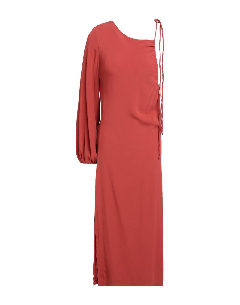 FORTE_FORTE Midi-kleid Damen Rostrot von FORTE_FORTE