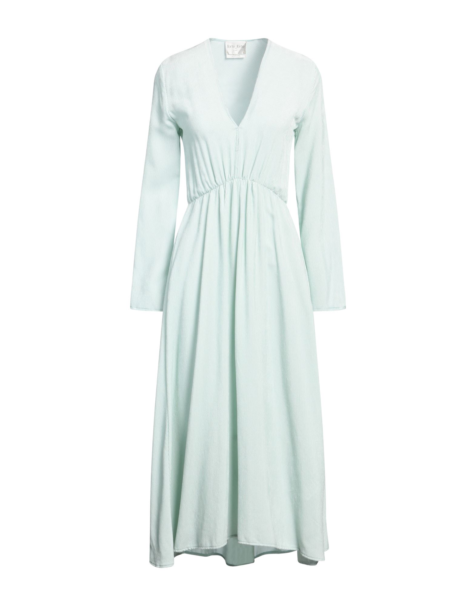 FORTE_FORTE Midi-kleid Damen Säuregrün von FORTE_FORTE