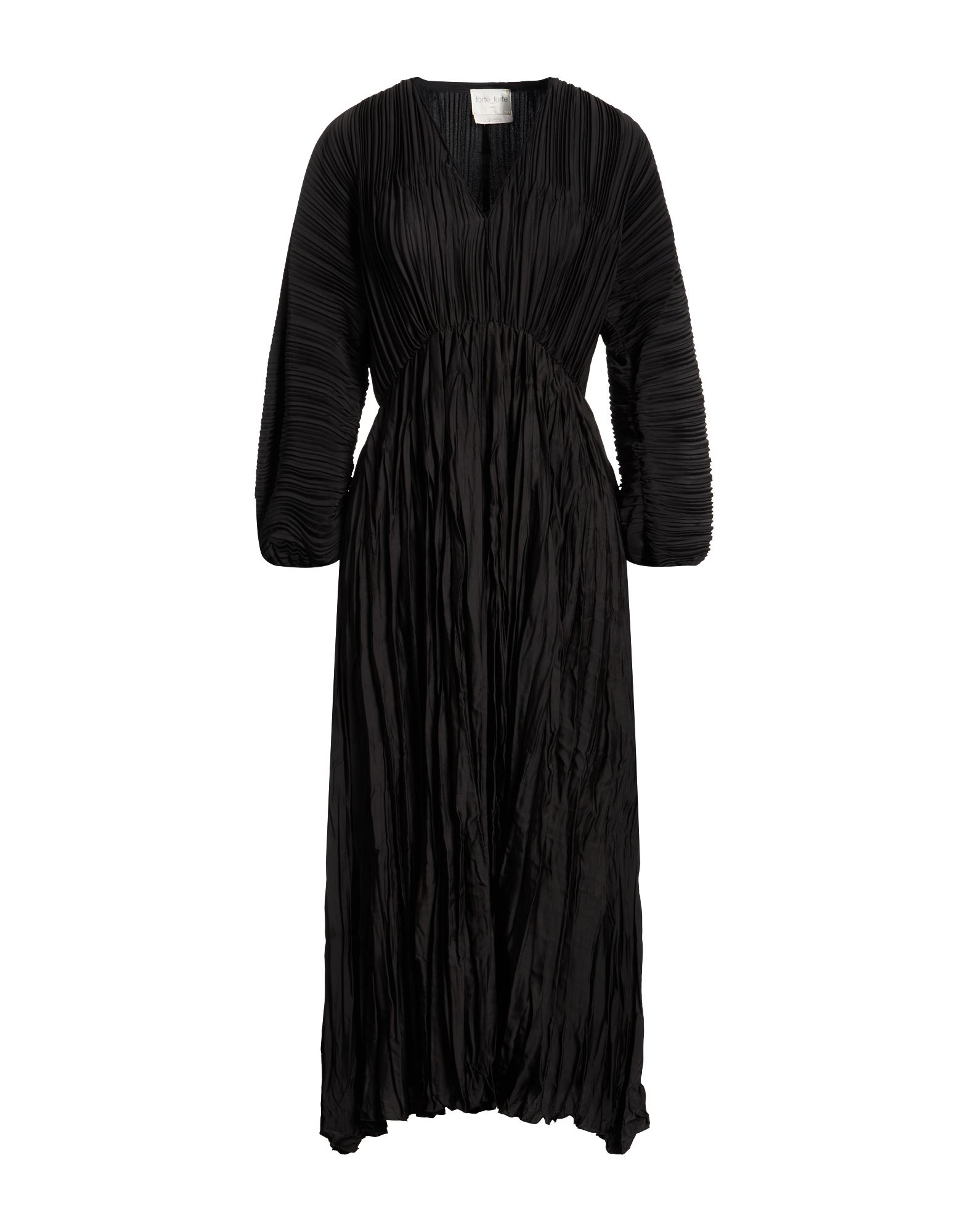 FORTE_FORTE Midi-kleid Damen Schwarz von FORTE_FORTE