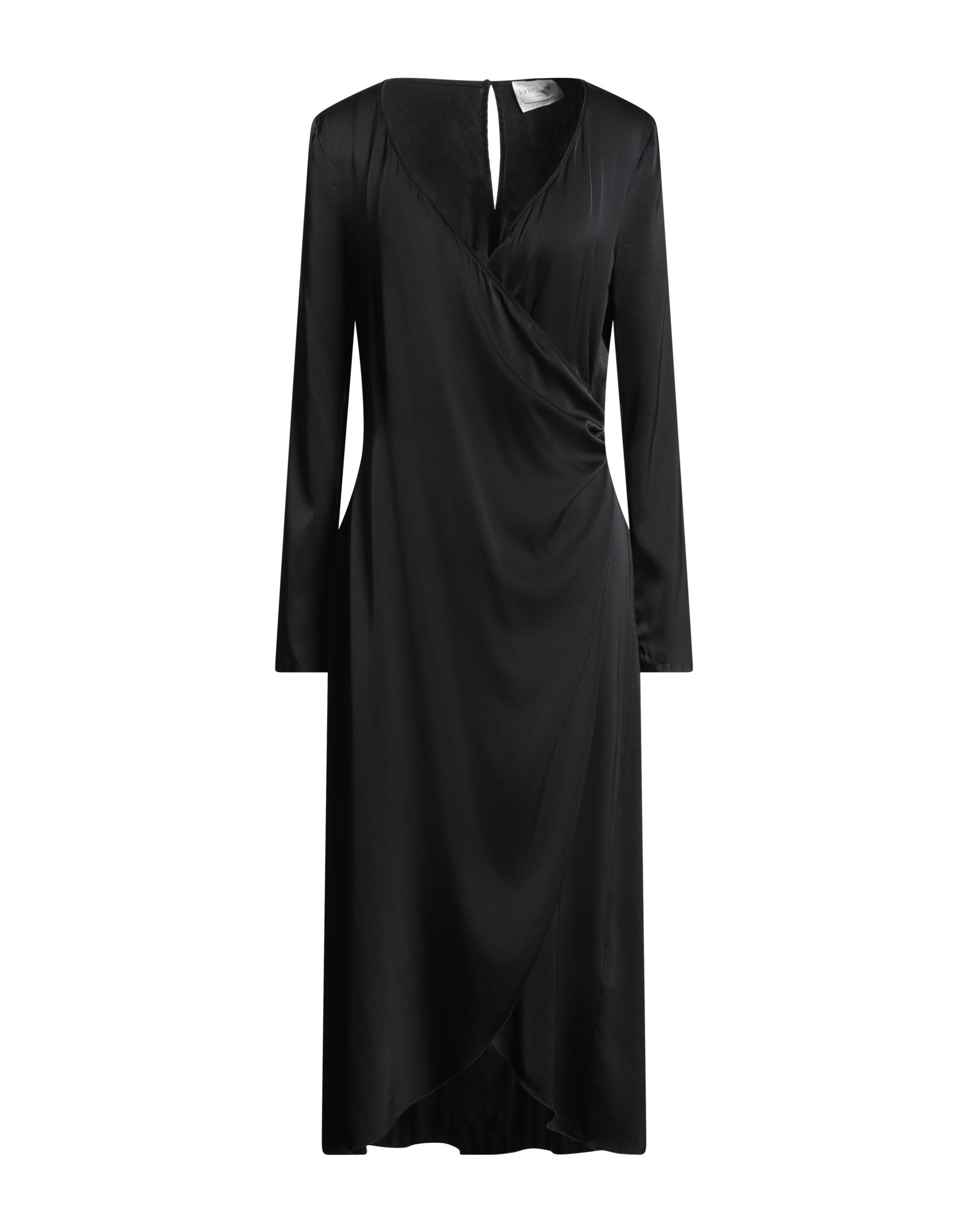 FORTE_FORTE Midi-kleid Damen Schwarz von FORTE_FORTE