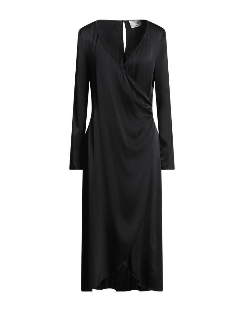 FORTE_FORTE Midi-kleid Damen Schwarz von FORTE_FORTE