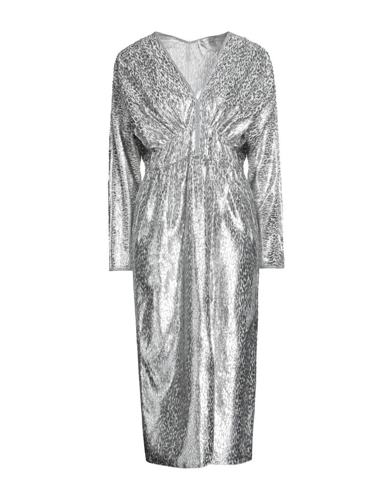 FORTE_FORTE Midi-kleid Damen Silber von FORTE_FORTE