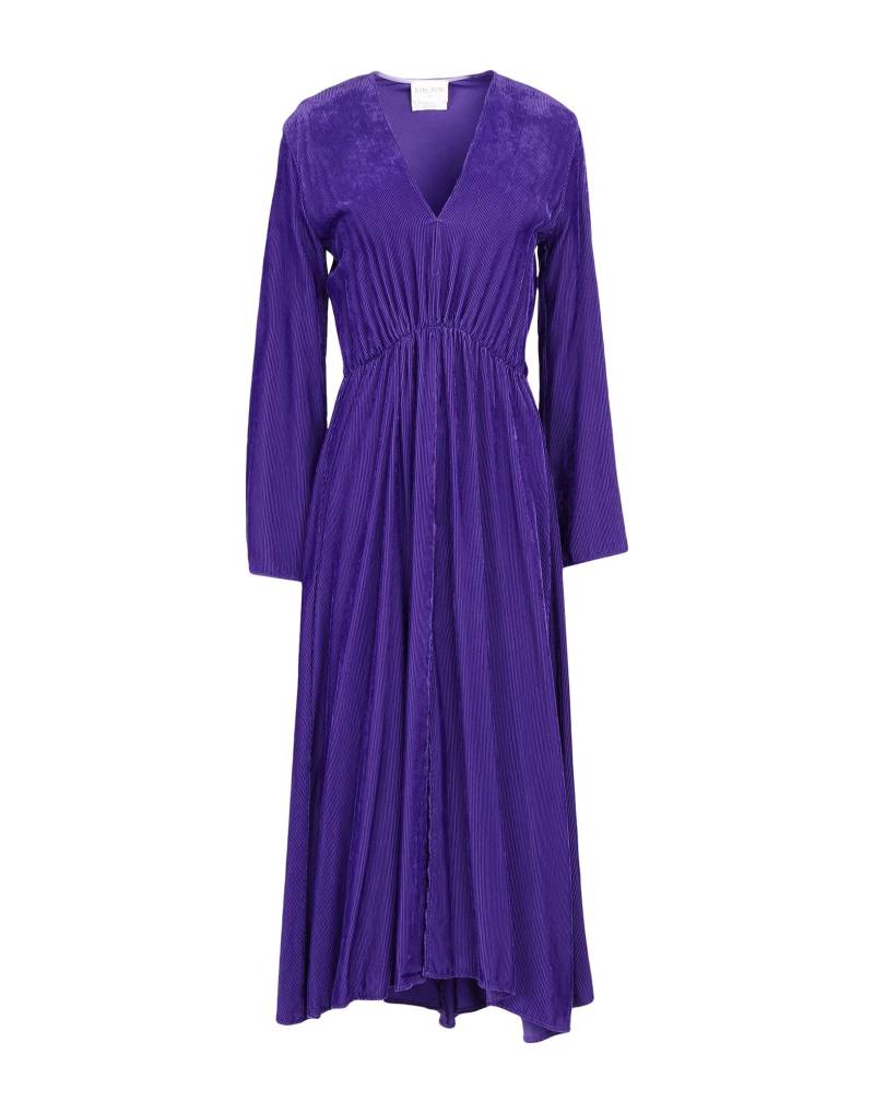 FORTE_FORTE Midi-kleid Damen Violett von FORTE_FORTE
