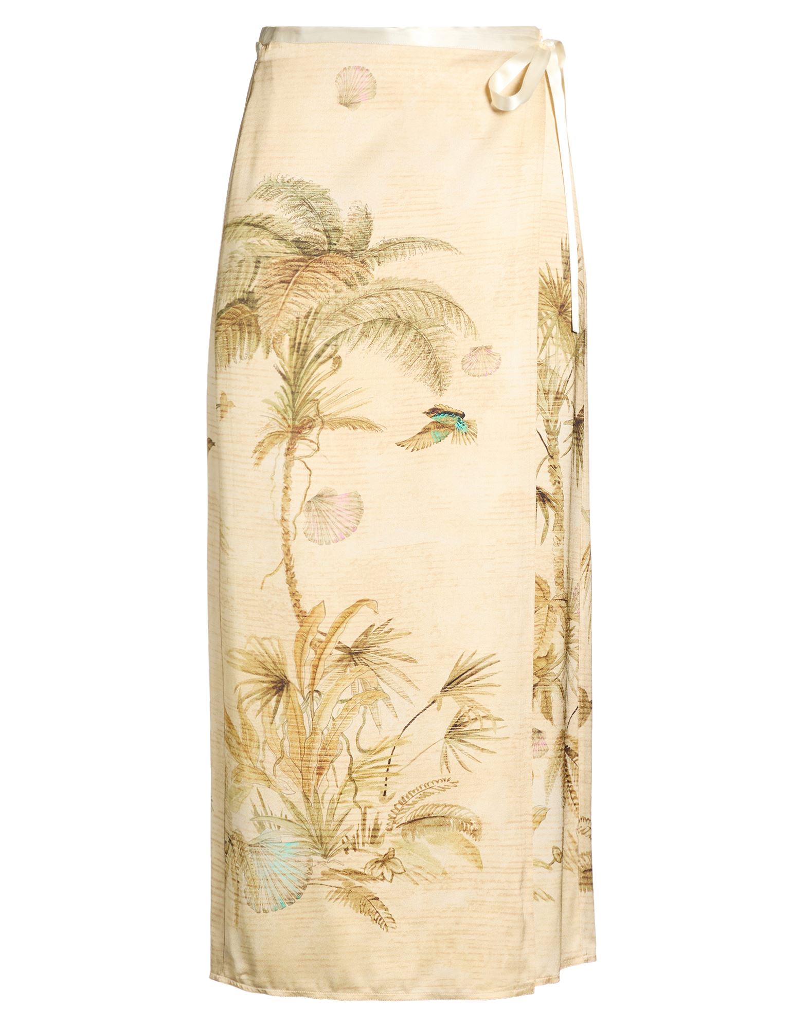 FORTE_FORTE Midi-rock Damen Beige von FORTE_FORTE