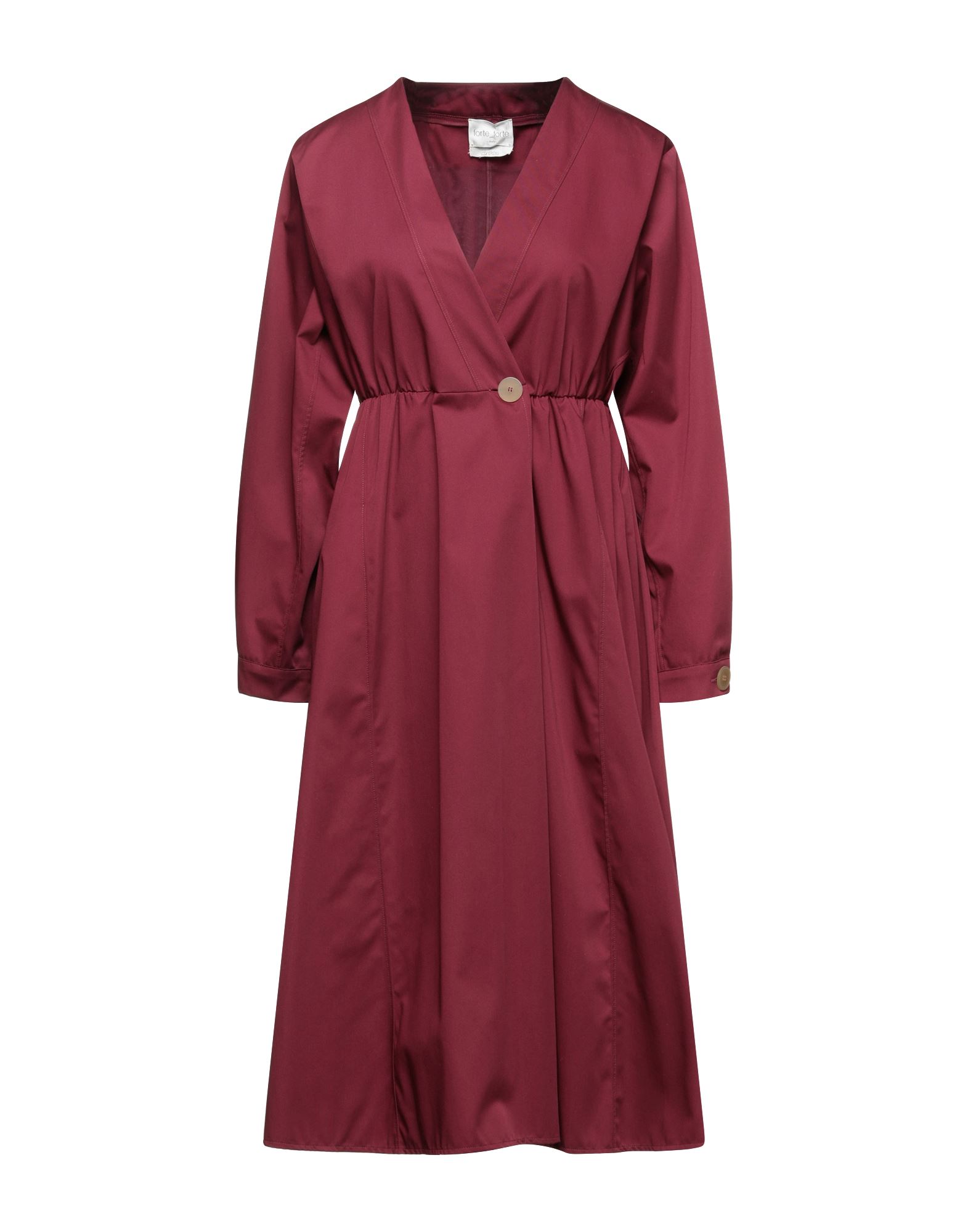 FORTE_FORTE Midi-kleid Damen Bordeaux von FORTE_FORTE