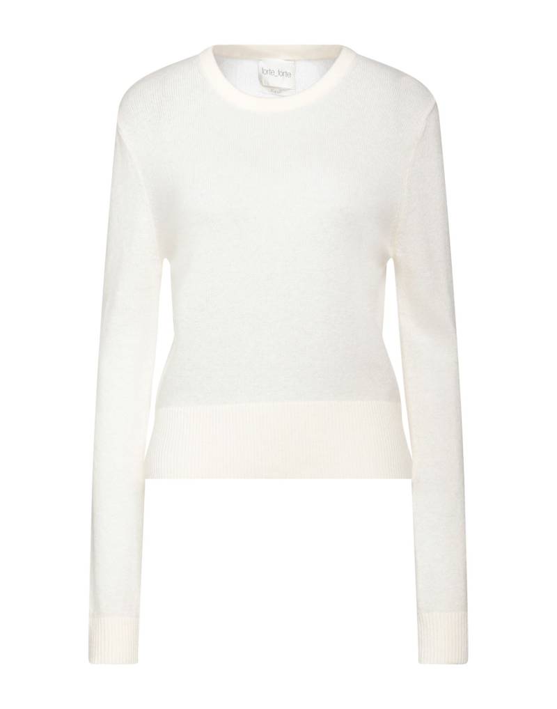 FORTE_FORTE Pullover Damen Cremeweiß von FORTE_FORTE