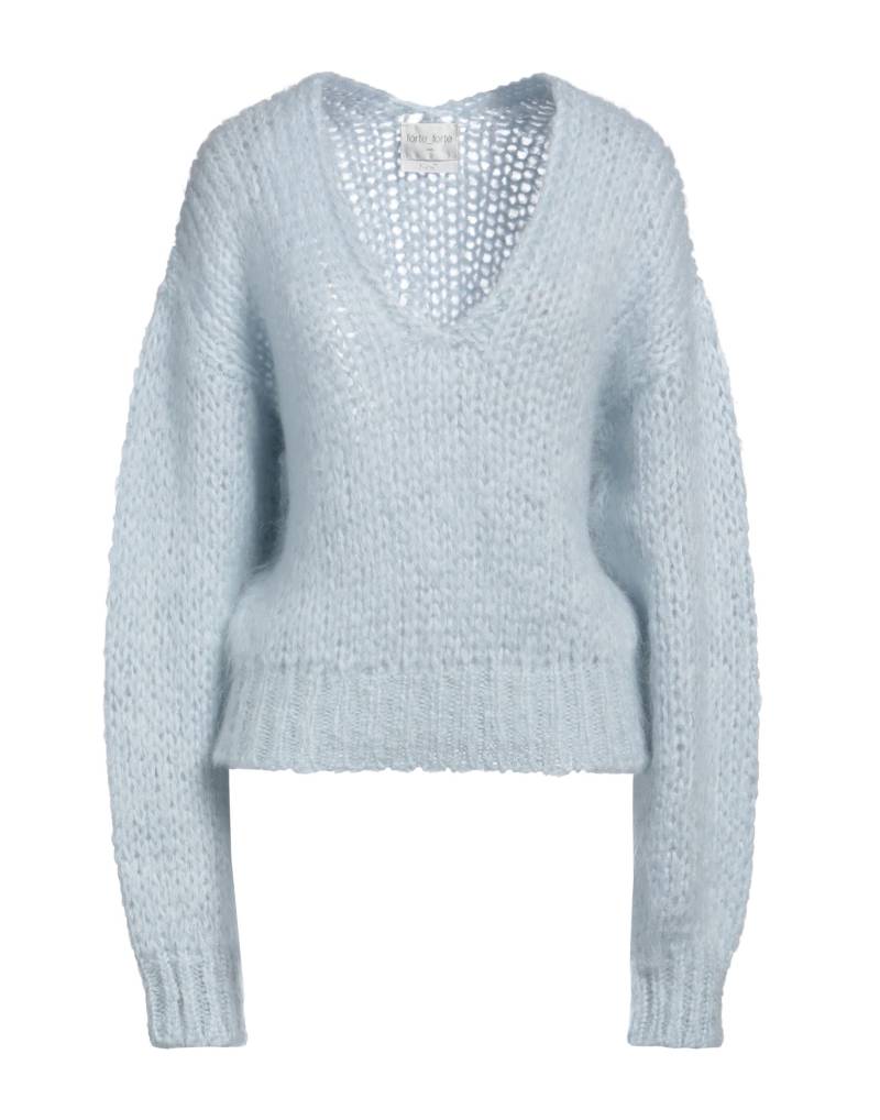 FORTE_FORTE Pullover Damen Himmelblau von FORTE_FORTE