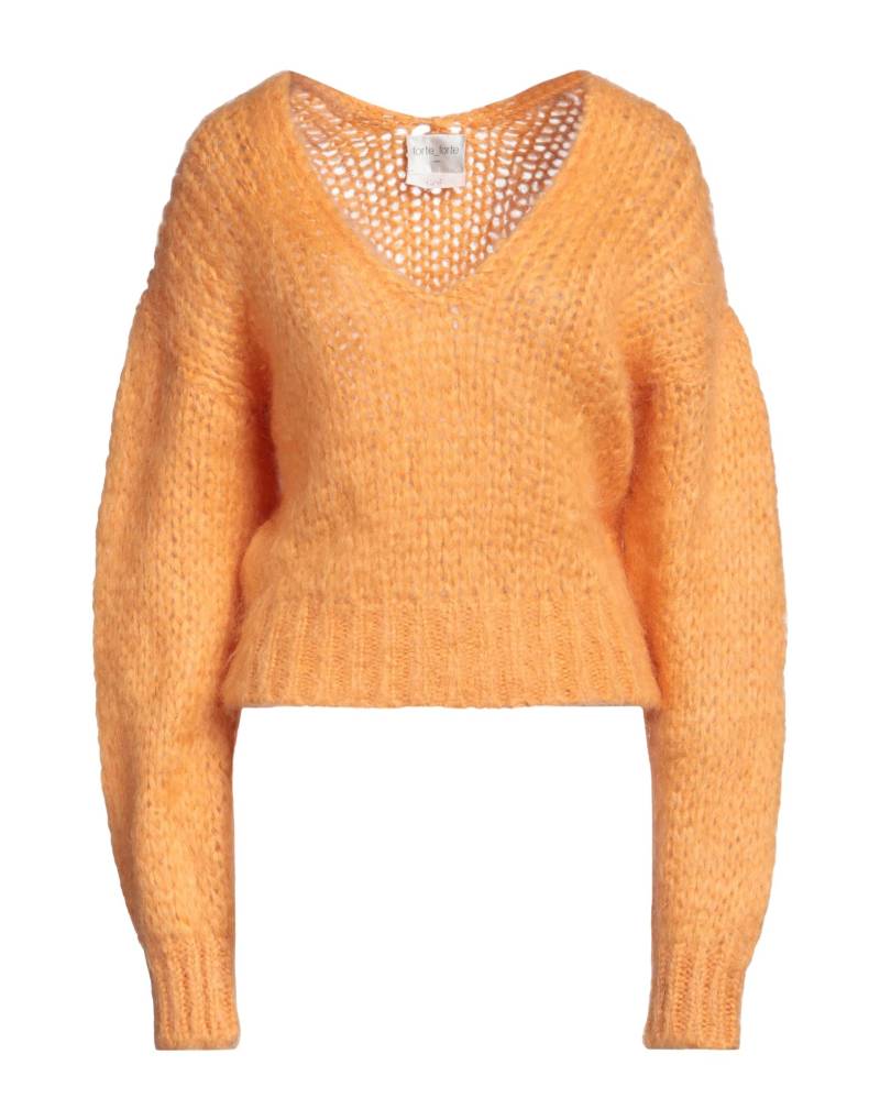 FORTE_FORTE Pullover Damen Mandarine von FORTE_FORTE