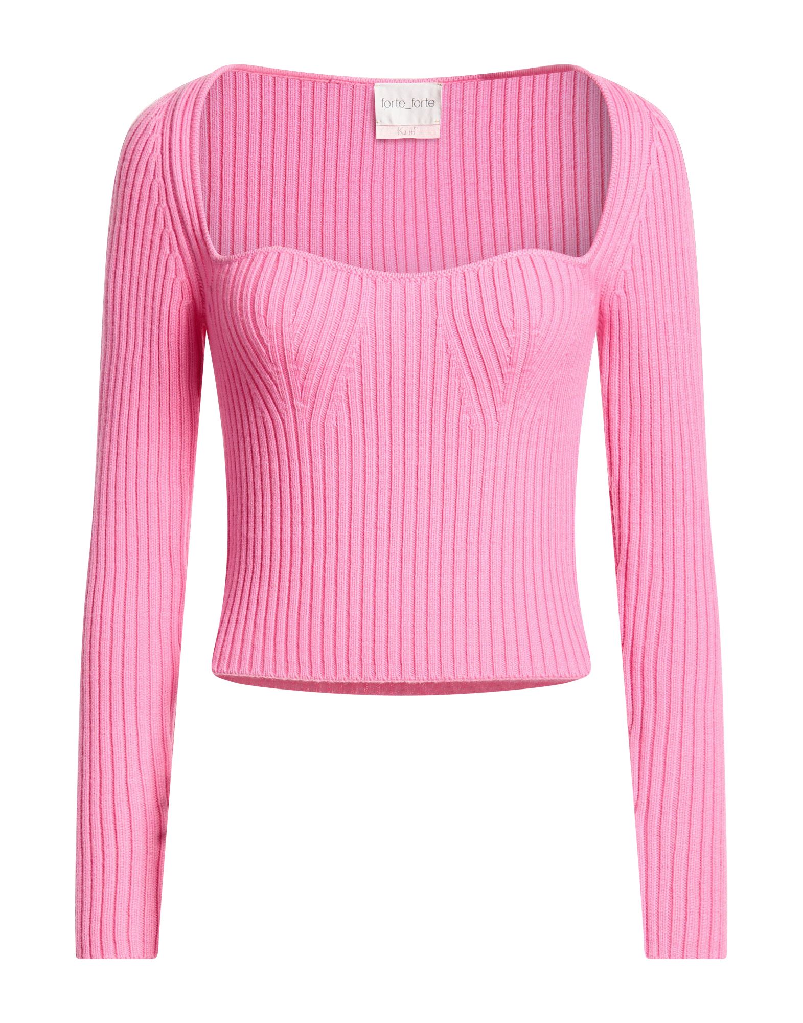 FORTE_FORTE Pullover Damen Rosa von FORTE_FORTE