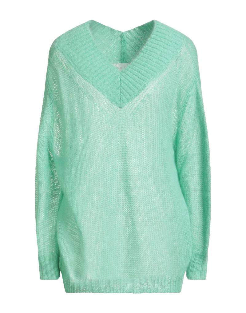 FORTE_FORTE Pullover Damen Säuregrün von FORTE_FORTE