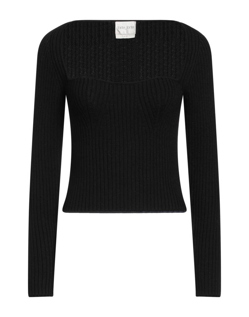 FORTE_FORTE Pullover Damen Schwarz von FORTE_FORTE