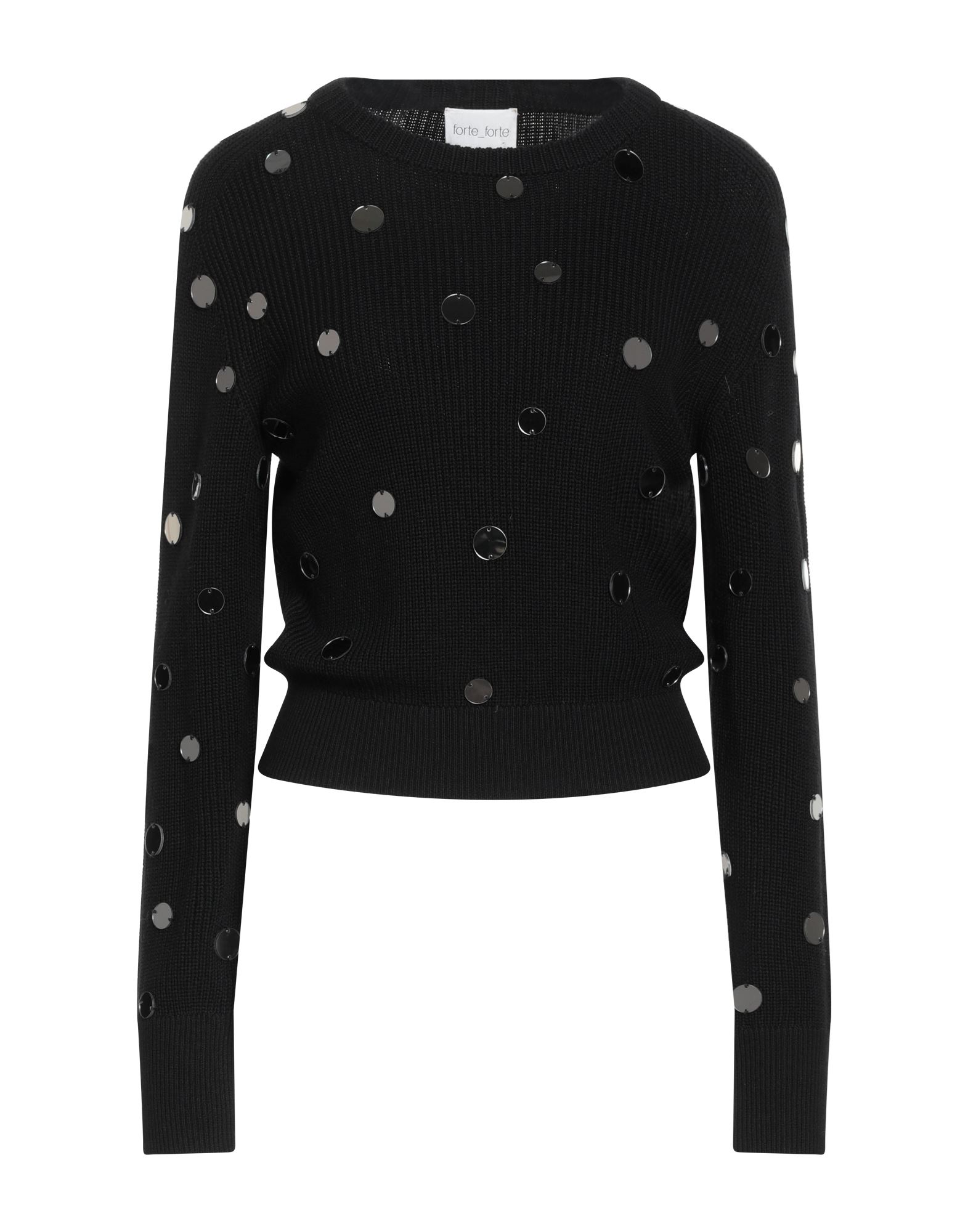 FORTE_FORTE Pullover Damen Schwarz von FORTE_FORTE