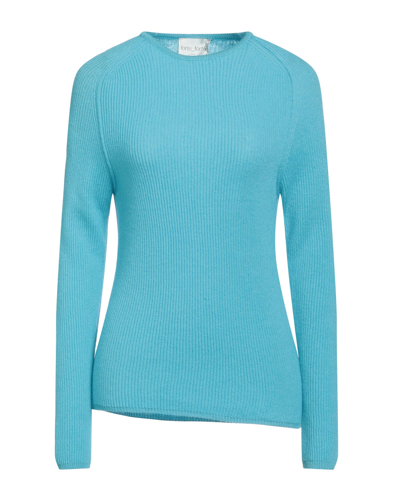 FORTE_FORTE Pullover Damen Tūrkis von FORTE_FORTE