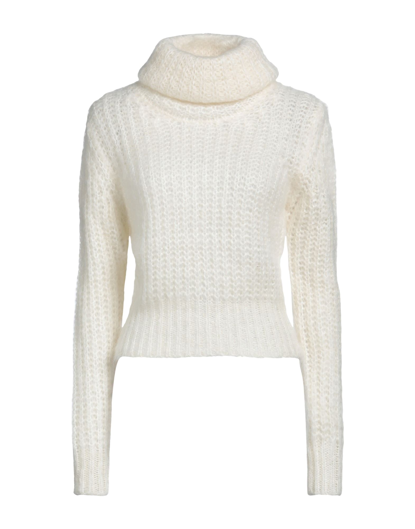 FORTE_FORTE Rollkragenpullover Damen Elfenbein von FORTE_FORTE