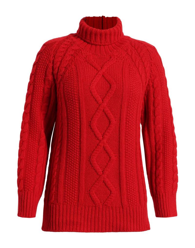 FORTE_FORTE Rollkragenpullover Damen Rot von FORTE_FORTE