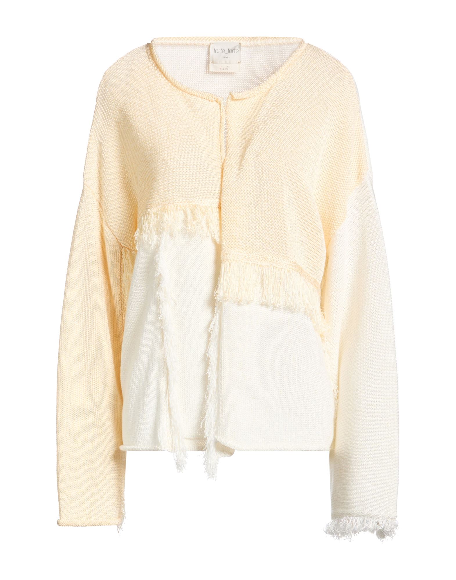 FORTE_FORTE Strickjacke Damen Beige von FORTE_FORTE