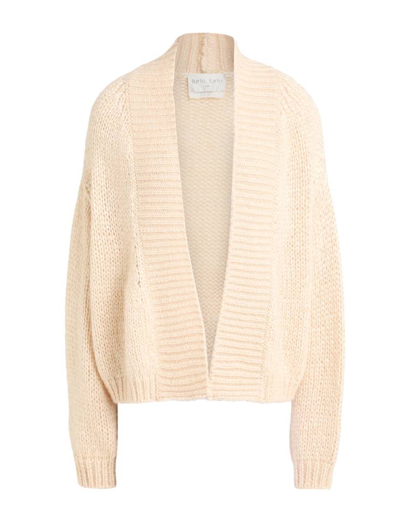 FORTE_FORTE Strickjacke Damen Beige von FORTE_FORTE