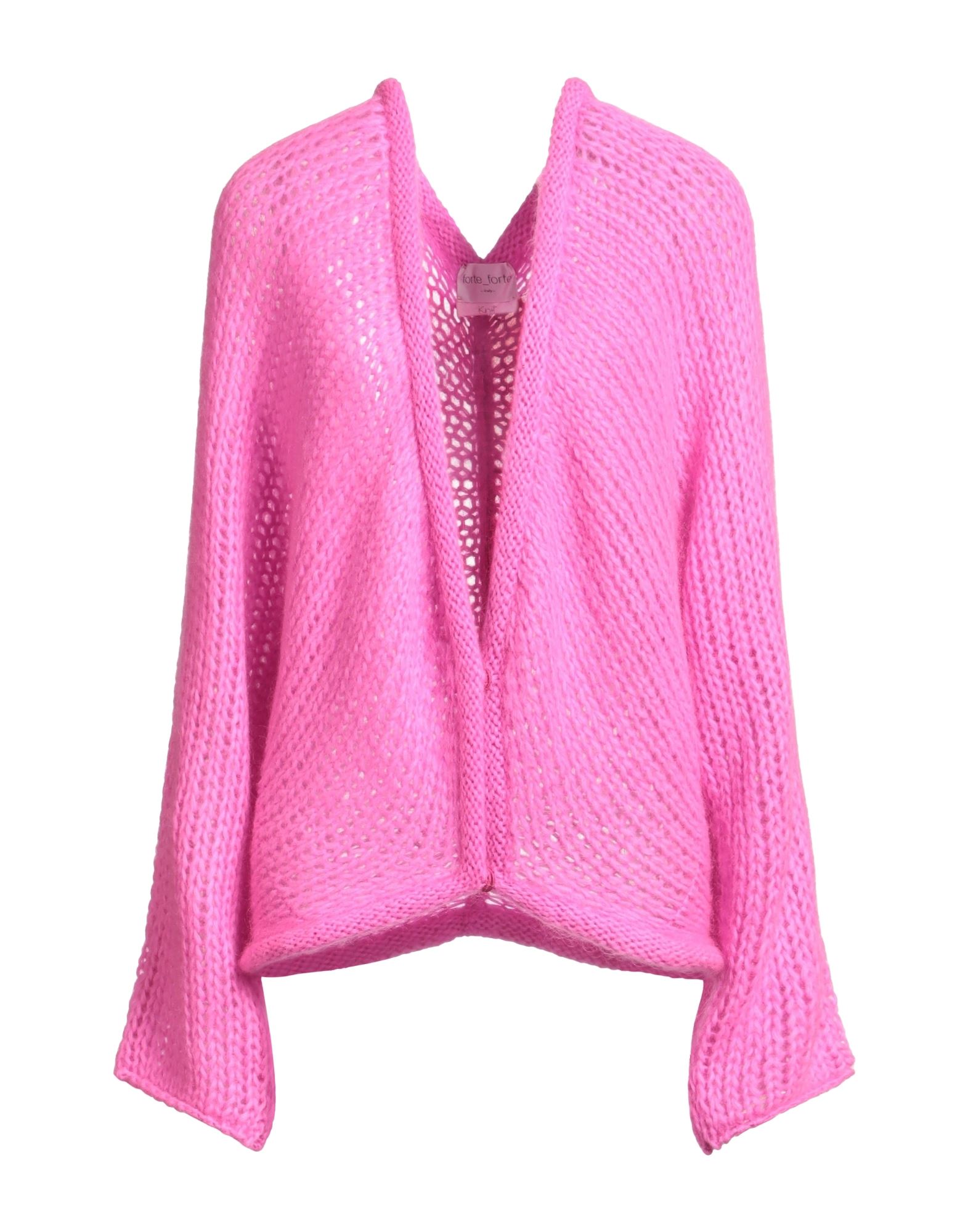 FORTE_FORTE Strickjacke Damen Fuchsia FORTE_FORTE Strickjacke Damen Fuchsia von FORTE_FORTE