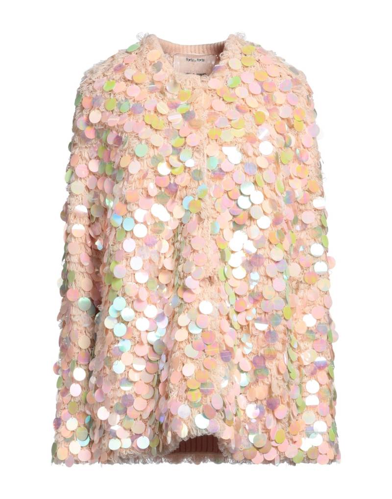FORTE_FORTE Strickjacke Damen Hellrosa von FORTE_FORTE