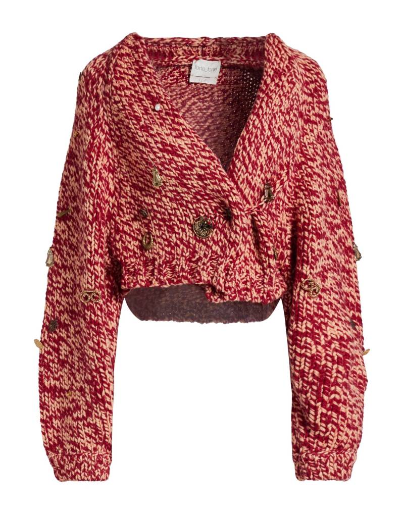FORTE_FORTE Strickjacke Damen Rot FORTE_FORTE Strickjacke Damen Rot von FORTE_FORTE