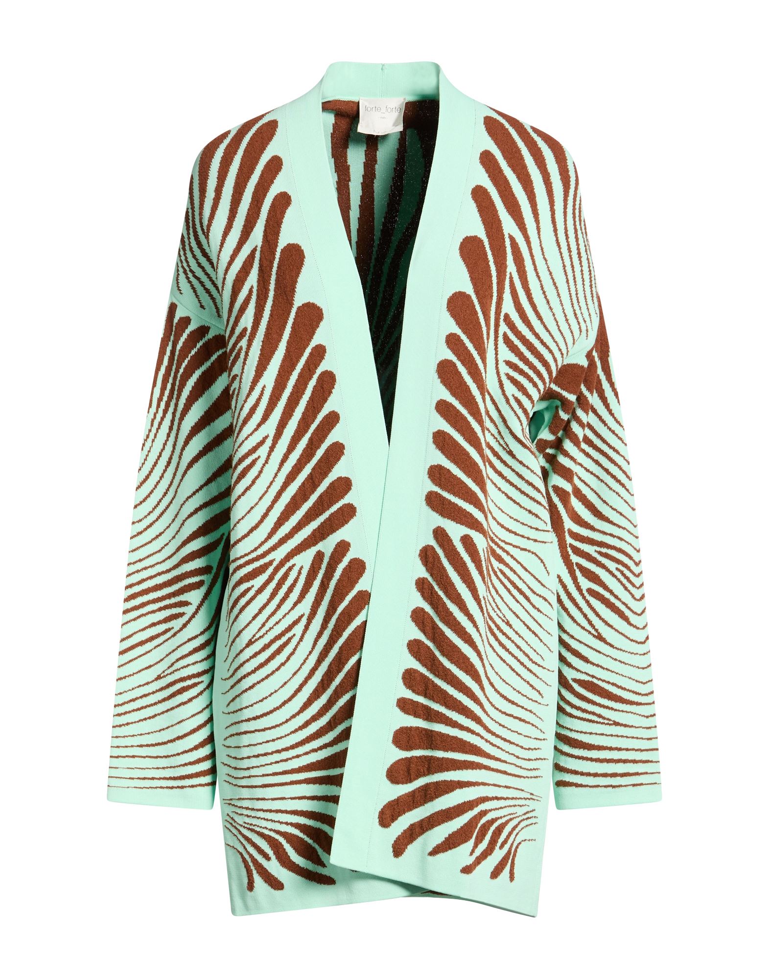 FORTE_FORTE Strickjacke Damen Säuregrün von FORTE_FORTE