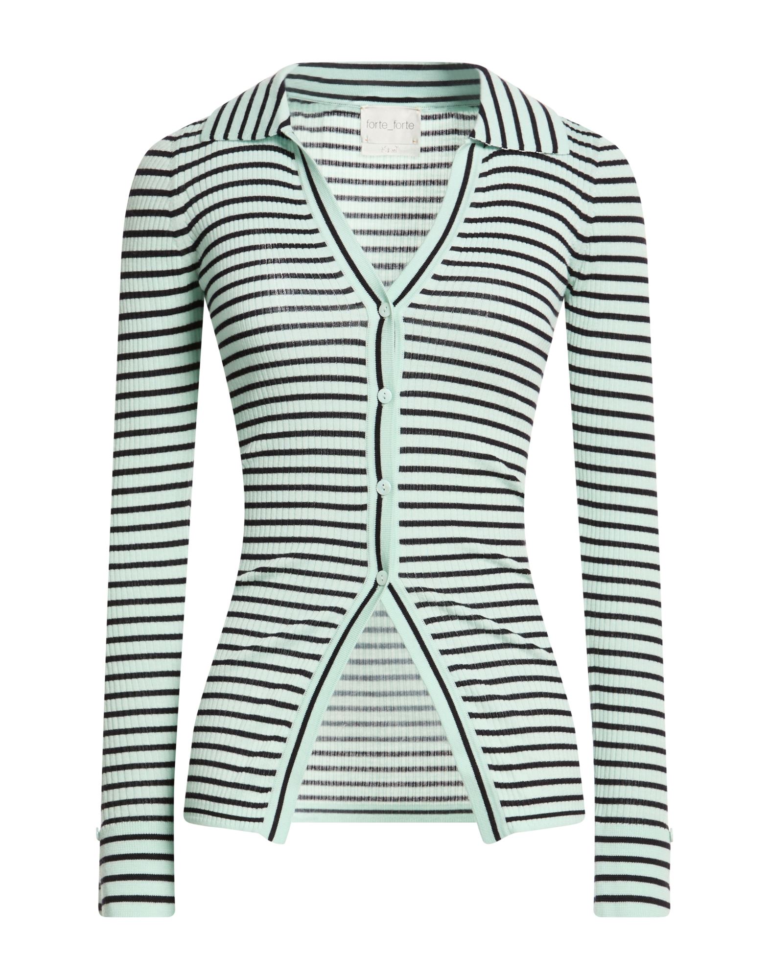 FORTE_FORTE Strickjacke Damen Säuregrün von FORTE_FORTE