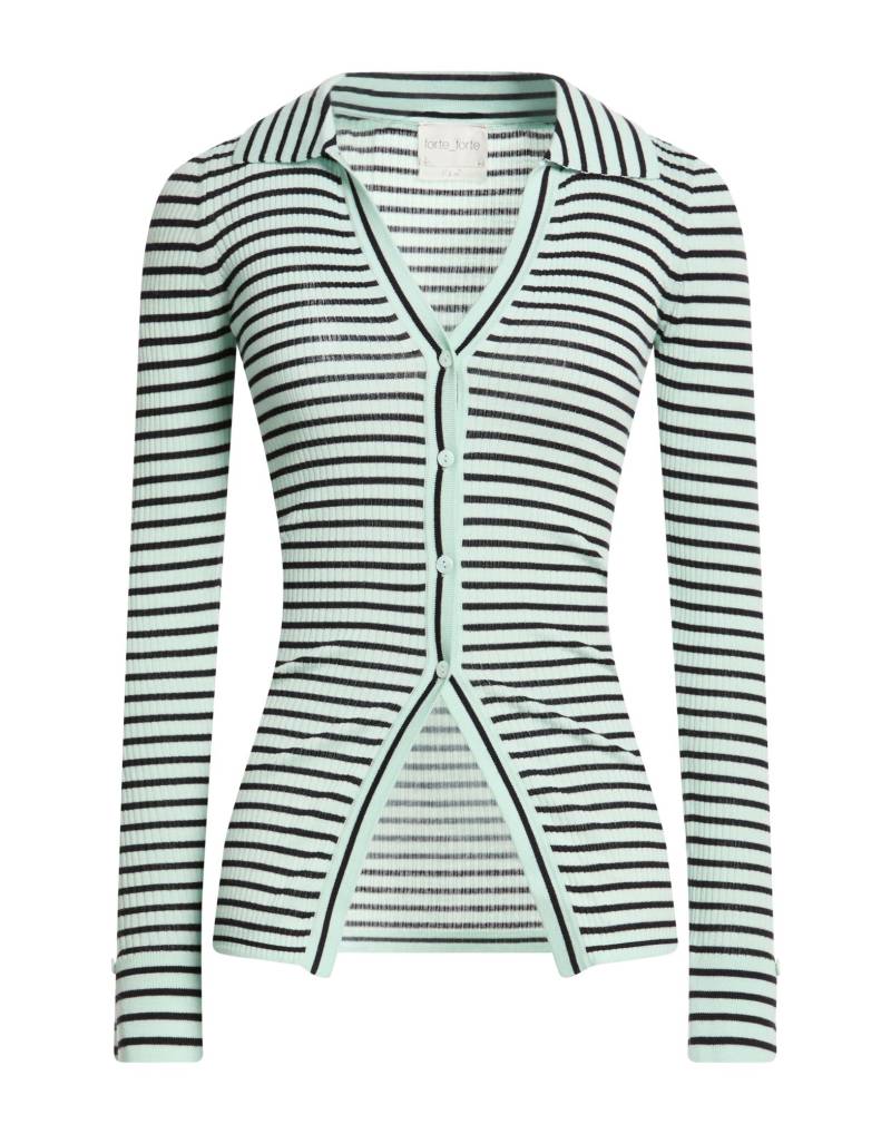 FORTE_FORTE Strickjacke Damen Säuregrün von FORTE_FORTE