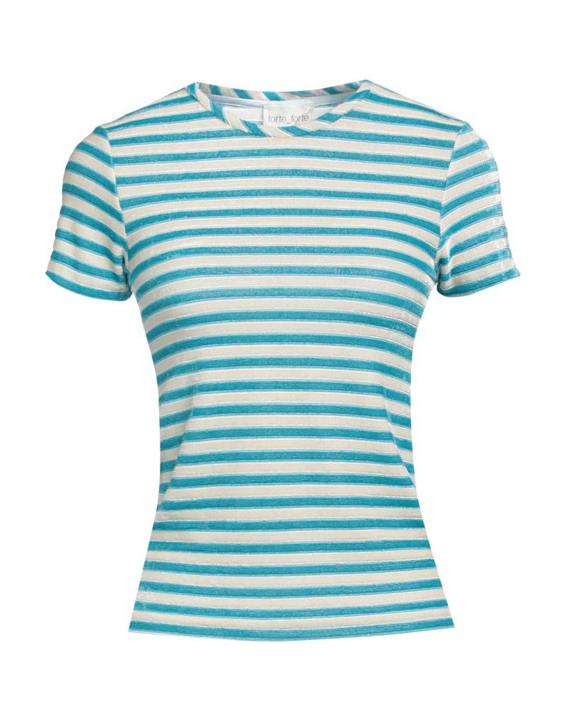 FORTE_FORTE T-shirts Damen Azurblau von FORTE_FORTE