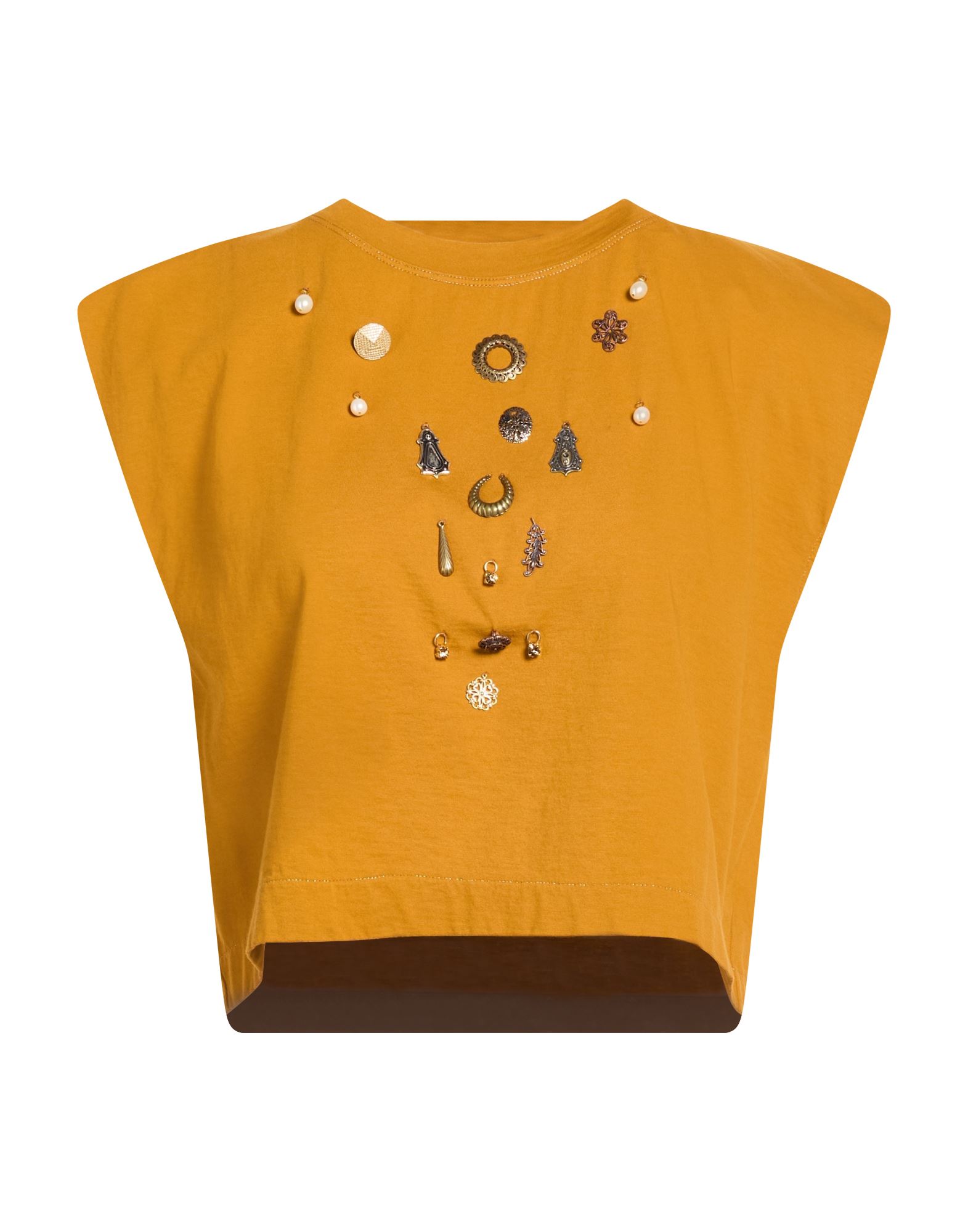 FORTE_FORTE T-shirts Damen Senf von FORTE_FORTE