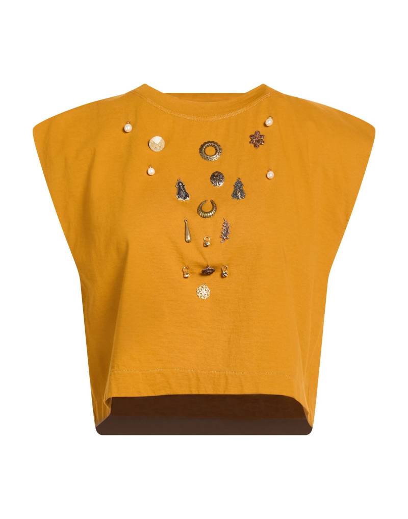 FORTE_FORTE T-shirts Damen Senf von FORTE_FORTE