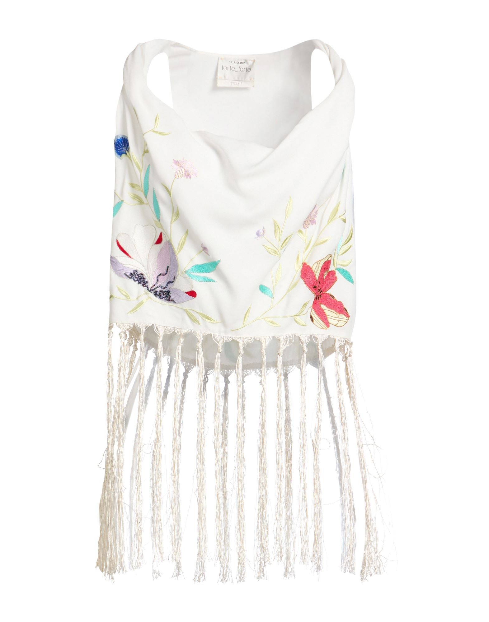 FORTE_FORTE Top Damen Weiß von FORTE_FORTE