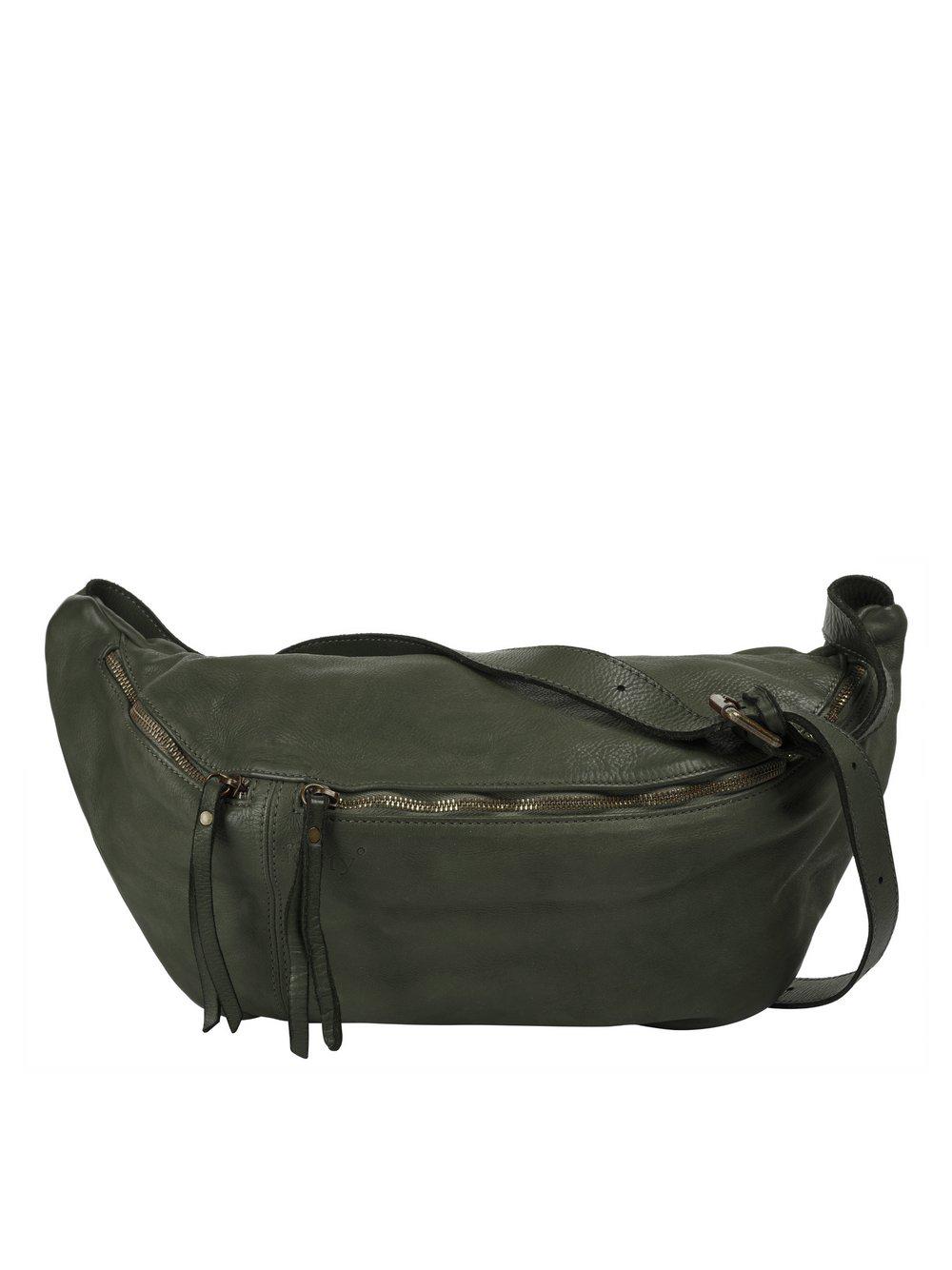 forty° Crossover Bag Damen Leder, grün von FORTY°