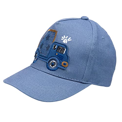 Foruhoo Basecap Baby Jungen Verstellbar - Schildmütze für Kinder Kappe Trucker Hut Sonnenhut (52, Trucking) von Foruhoo