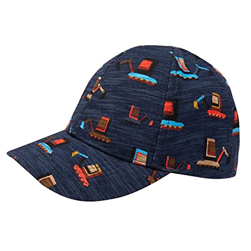 Foruhoo Basecap Baby Jungen Verstellbar - Schildmütze für Kinder Kappe Trucker Hut Sonnenhut (54, Bagger) von Foruhoo