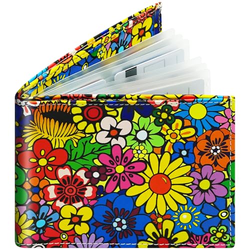 FORYEE Bifold Leder Geldbörse für Herren Damen, RFID Minimalistische Geldbörse mit 12 Kartenfächern und großem Bargeldfach, Multifunktionaler Kartenhalter mit oben offen, dünnes & stilvolles von FORYEE