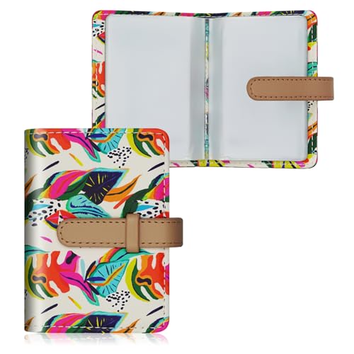 FORYEE Kreditkartenetui mit 26 Geeignetem Schlitz, Ausweishülle PU Leder Geldbörse für Damen Herren Business Organizer Tasche, Tragetasche von FORYEE