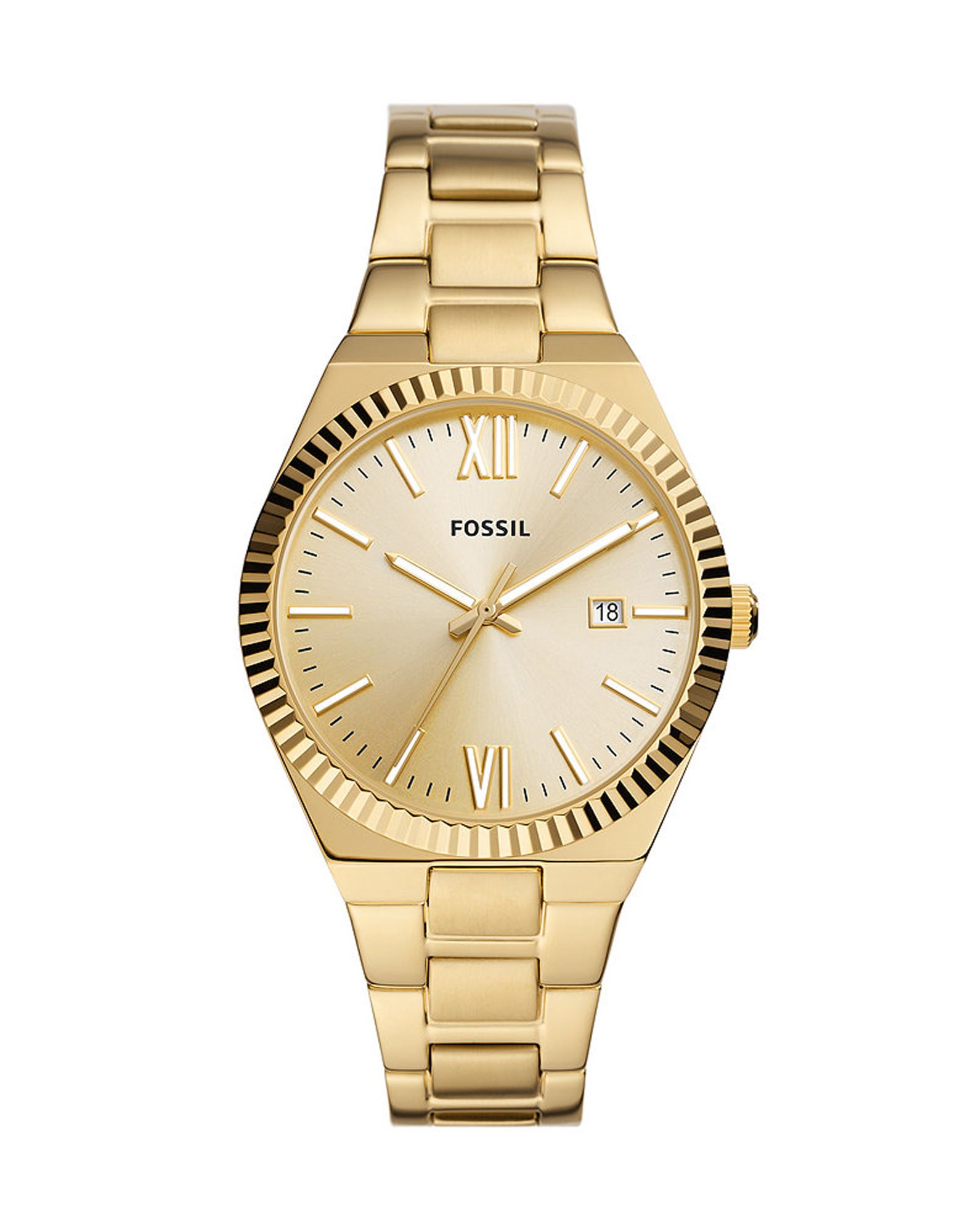 FOSSIL Armbanduhr Damen Gold von FOSSIL
