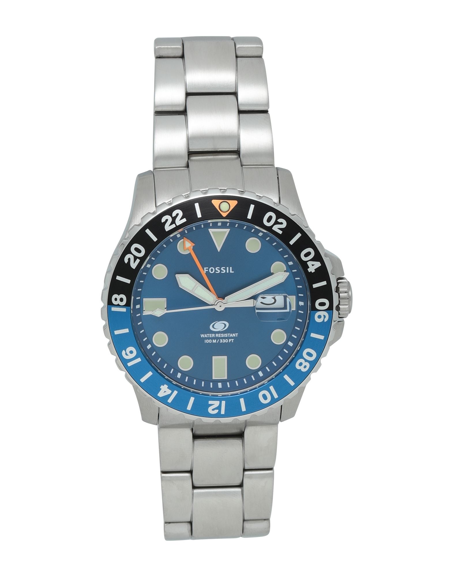 FOSSIL Armbanduhr Herren Silber von FOSSIL