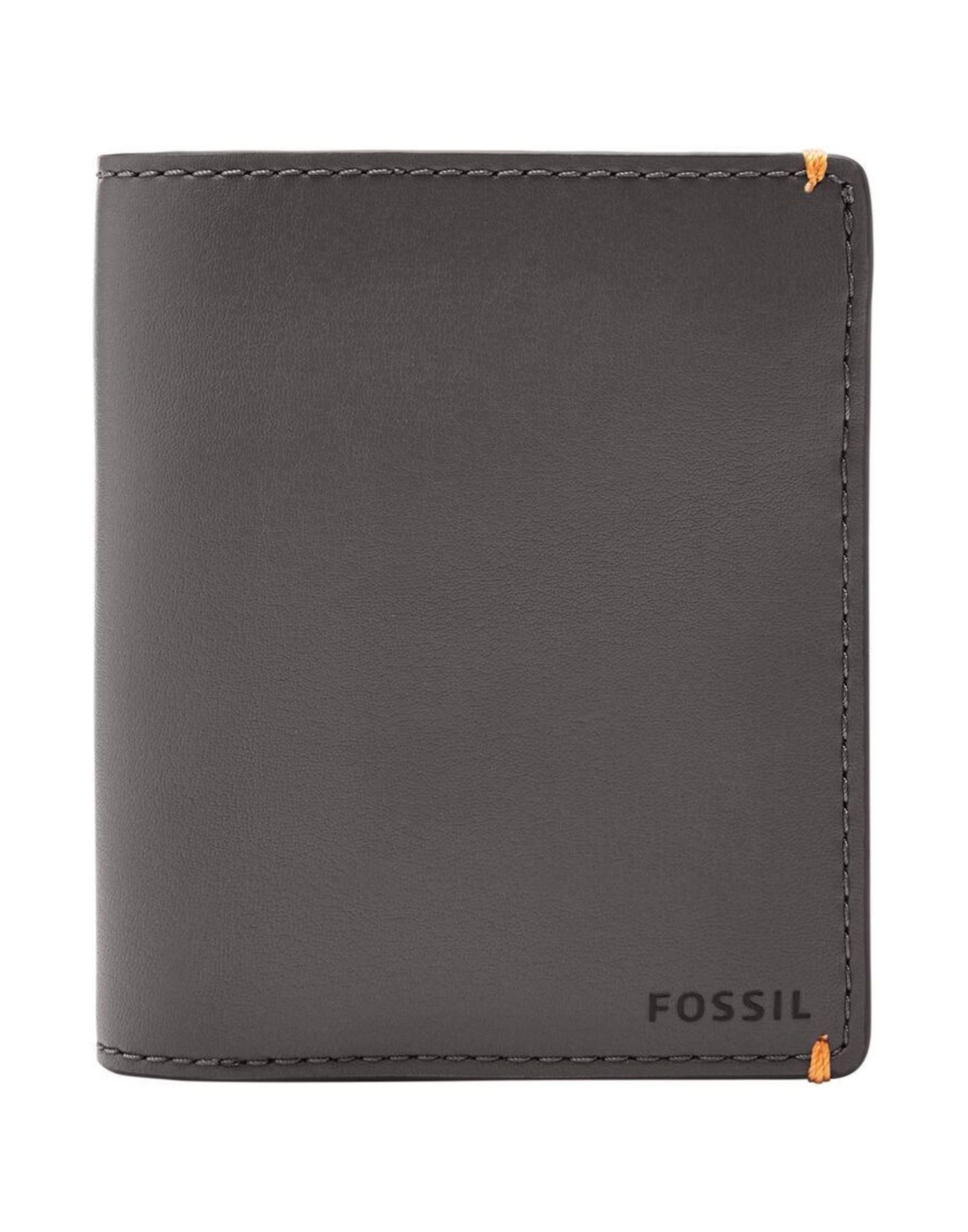 FOSSIL Brieftasche Herren Grau von FOSSIL