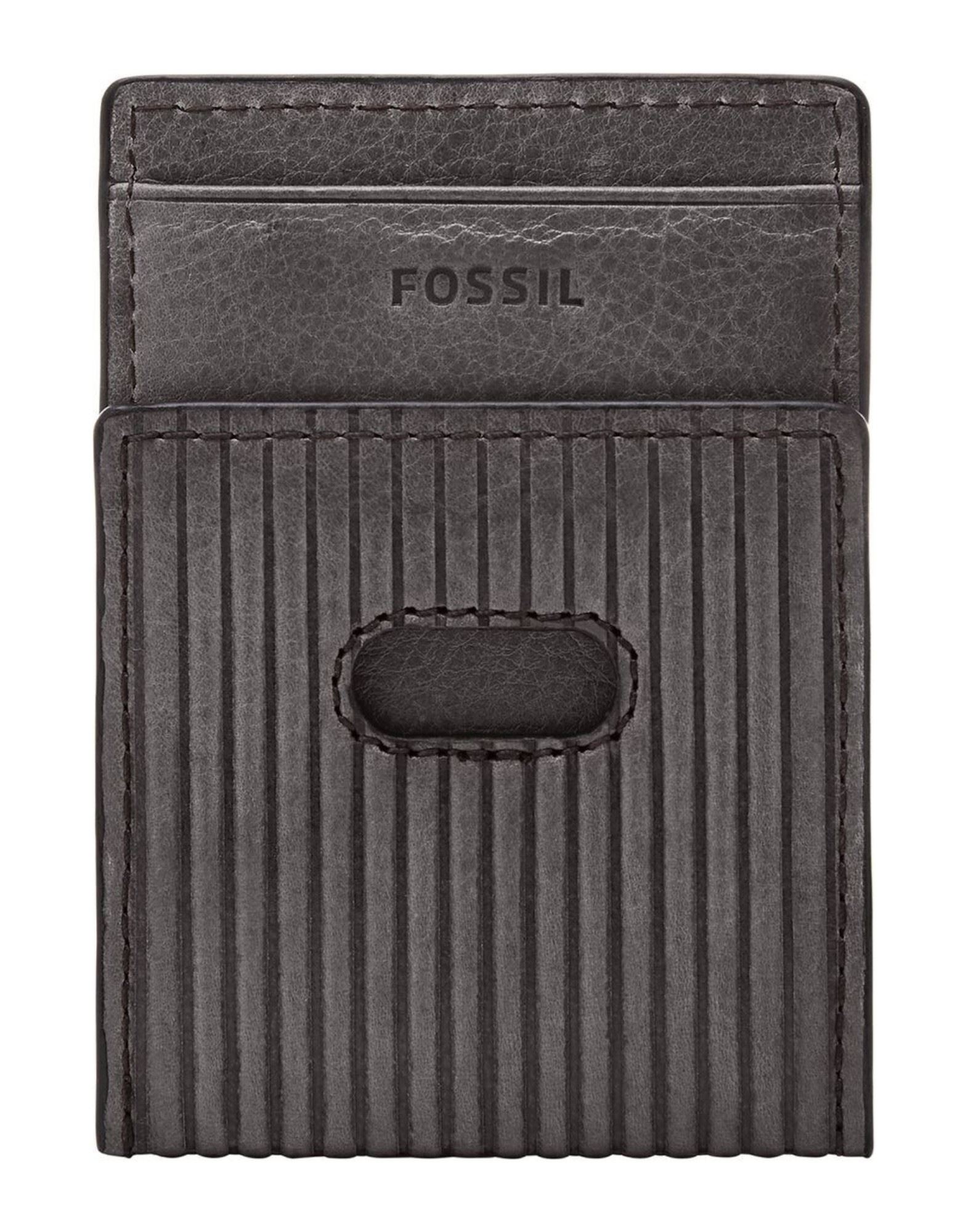 FOSSIL Brieftasche Herren Grau von FOSSIL